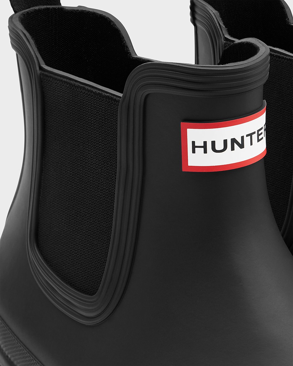 Hunter Hombre Original - Botas Chelsea Negras - 346-IBOCJQ